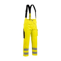 Pantalon de pluie tissu lourd Jaune