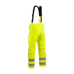 Pantalon de pluie tissu lourd Jaune