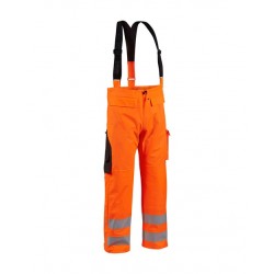 Pantalon de pluie tissu lourd Orange