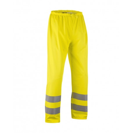 Pantalon de pluie haute-visibilite Jaune