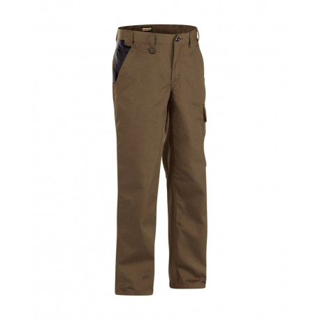 Pantalon Industrie Beige/Noir Pantalon Industrie Beige/Noir